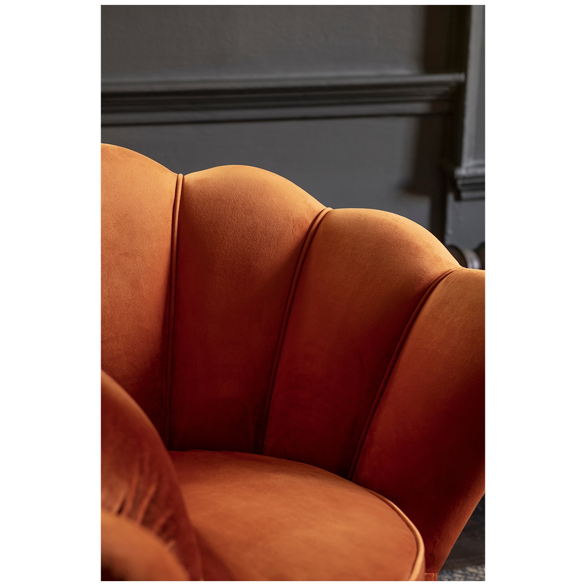 Hudson Living Rivello Armchair - Orange