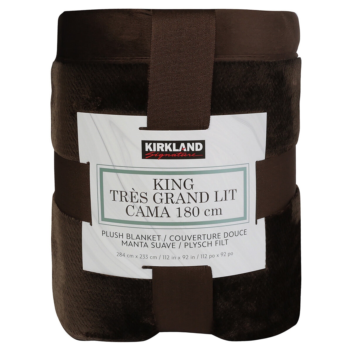 Kirkland Signature Plush Blanket King