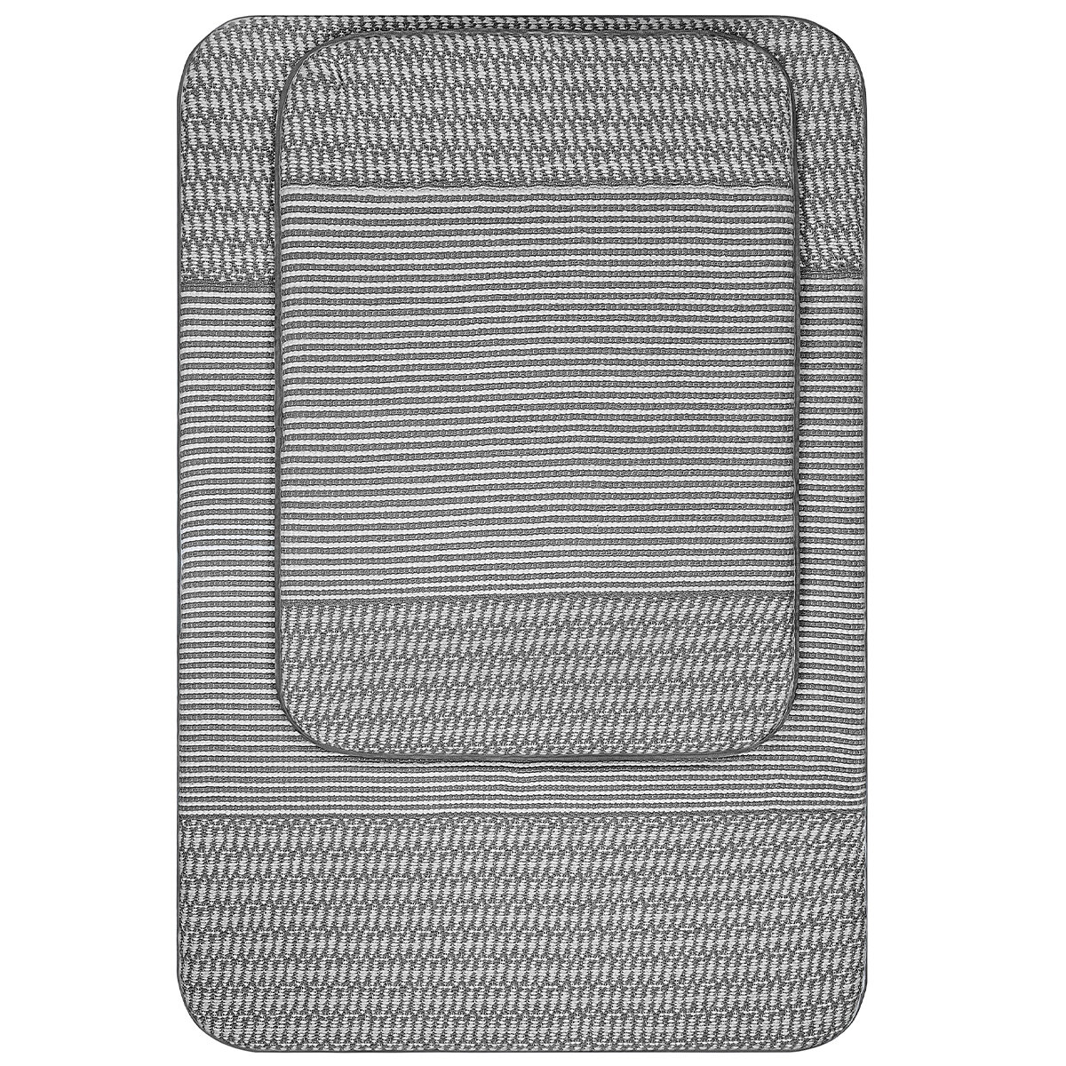 Mineral Spring Cotton Memory Foam Bathmat 2 pack