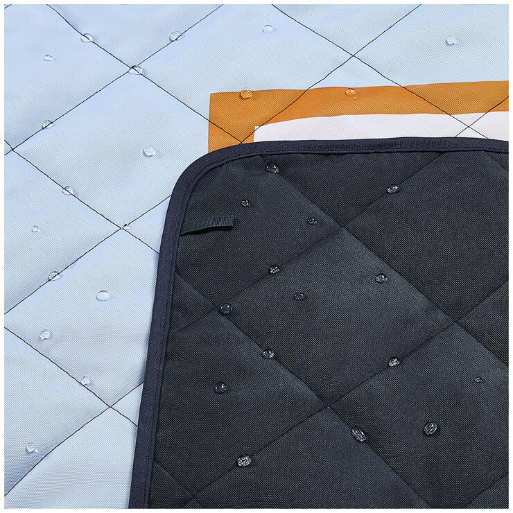 Hunter Outdoor Picnic Blanket Bedford Blue Multi