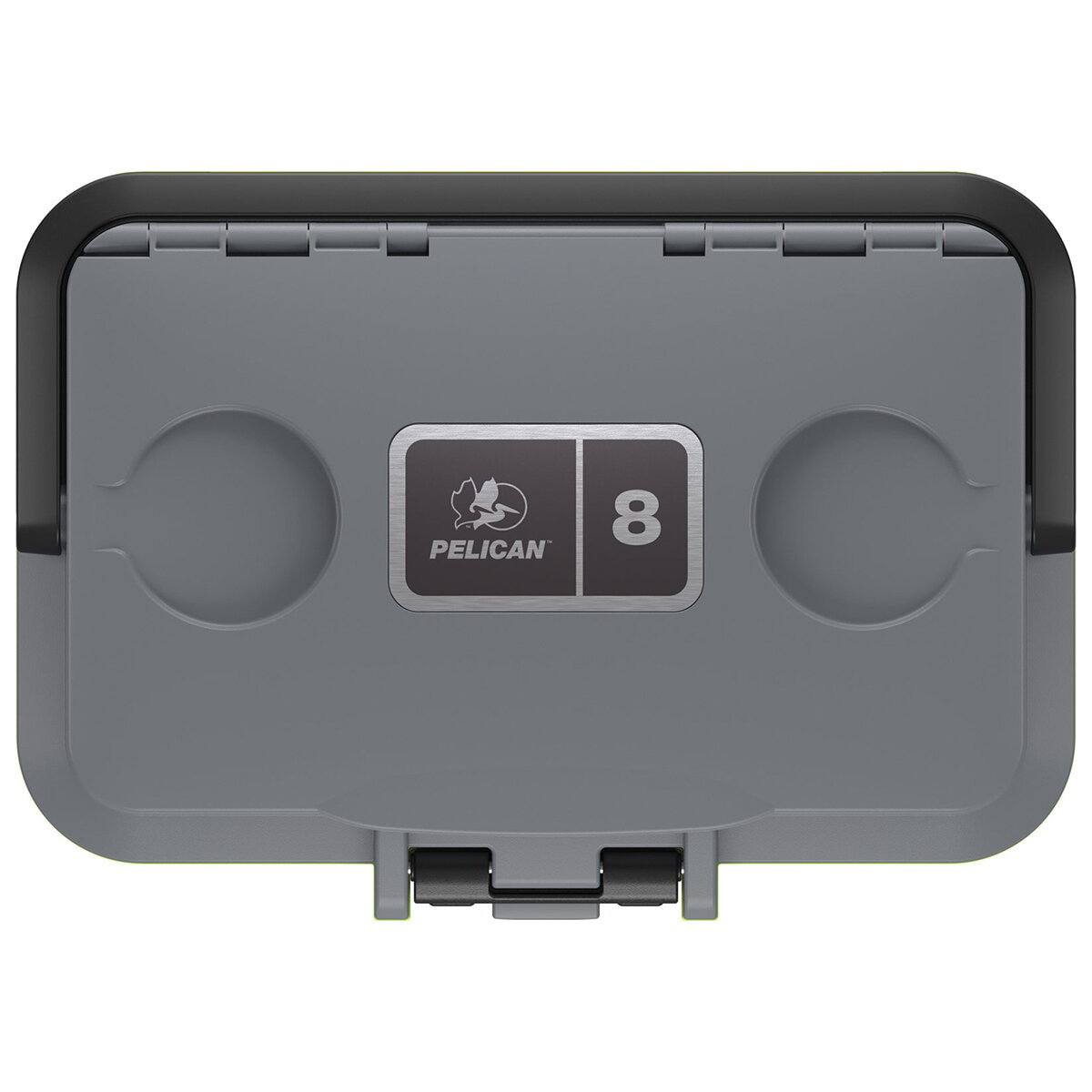 Pelican 7.57L Personal Cooler Grey/Green