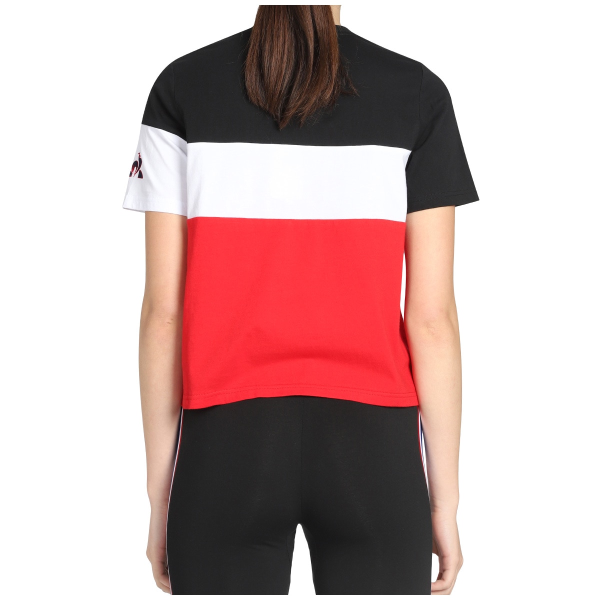 Le Coq Halina Crop Tee - Red