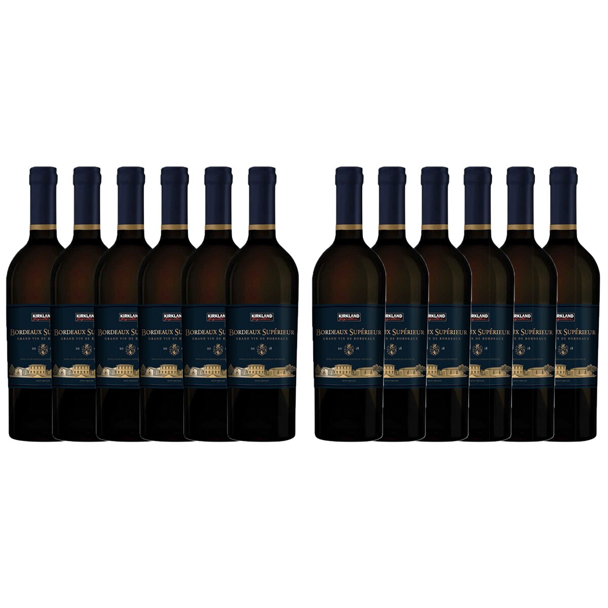 Kirkland Signature Bordeaux Superieur 12 x 750ml