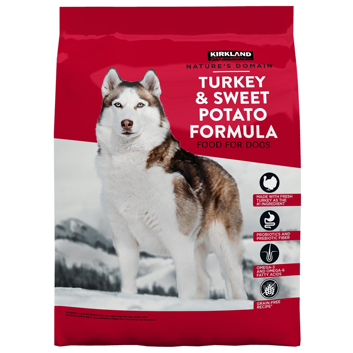 Kirkland Signature Nature's Domain Turkey And Sweet Potato Dog Food 15.87kg
