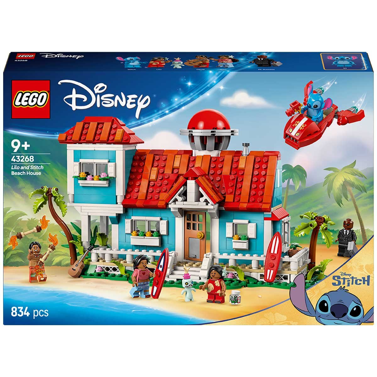 LEGO Disney Lilo and Stitch Beach House 43268