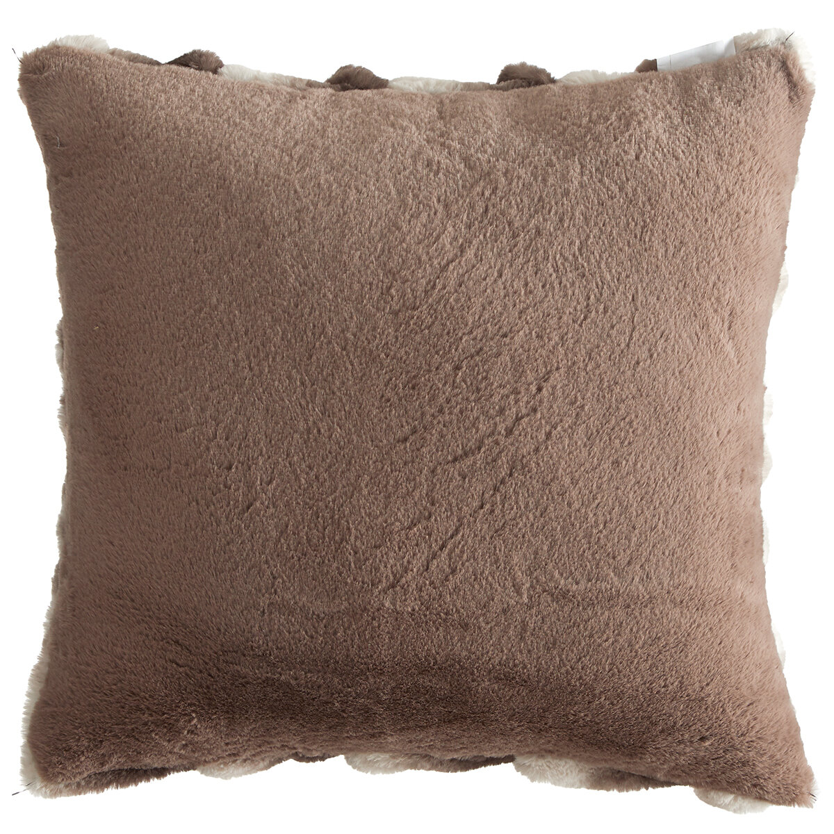 Parklane Braided Ombre Cushion 60cm x 60cm Chocolate