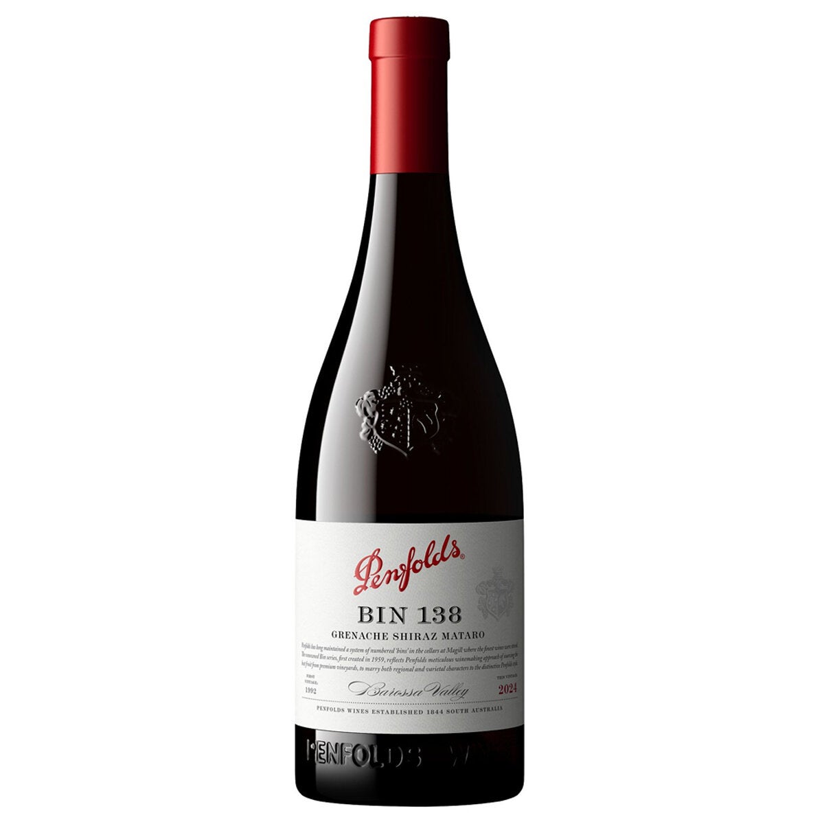 Penfolds Bin 138 Grenache Shiraz Mourvedre 2024 750ml Penfolds Bin 138 Grenache Shiraz Mourvedre 2024 750ml