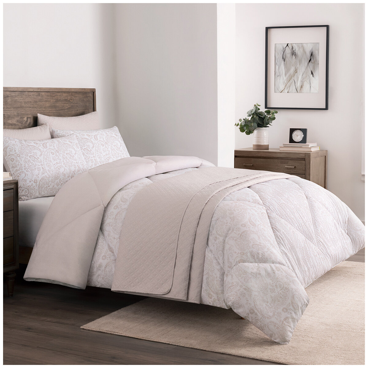 Adorn Home Queen Bedding Set