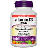 Webber Naturals Vitamin D 1000Iu