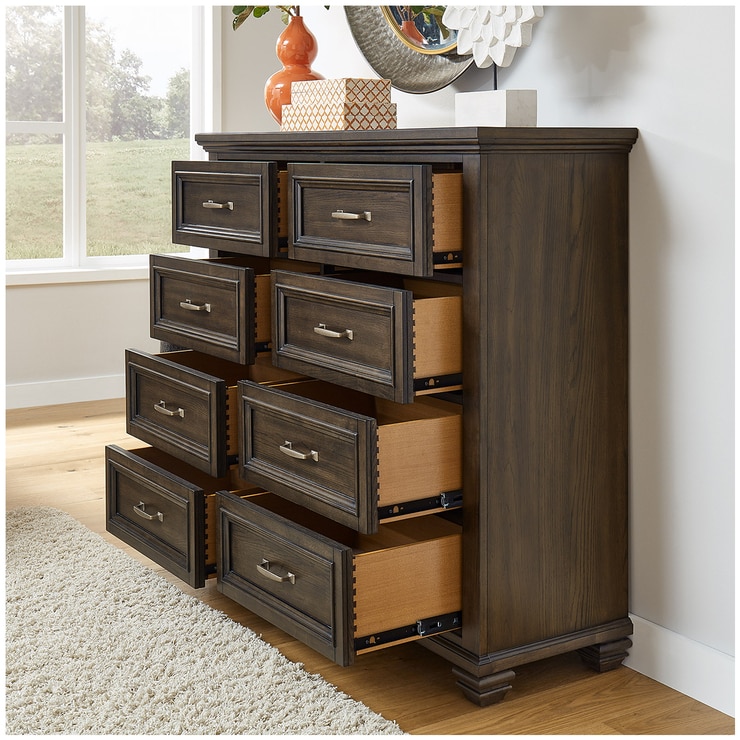 Universal Broadmoore Gentleman's Chest with 8 Storage Drawers Costco Australia