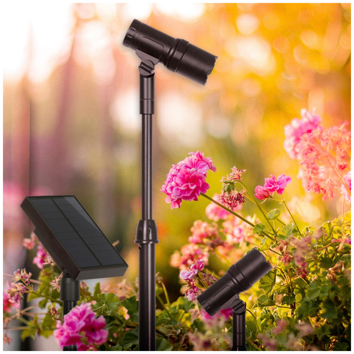 Smartyard Solar LED Spot Light 2pk Costco Australia