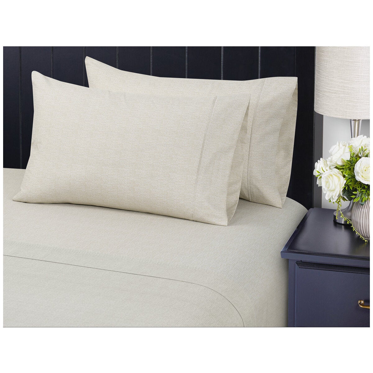 South Point Home Fashions Microfiber King Single 4 Piece Sheet Set Linen