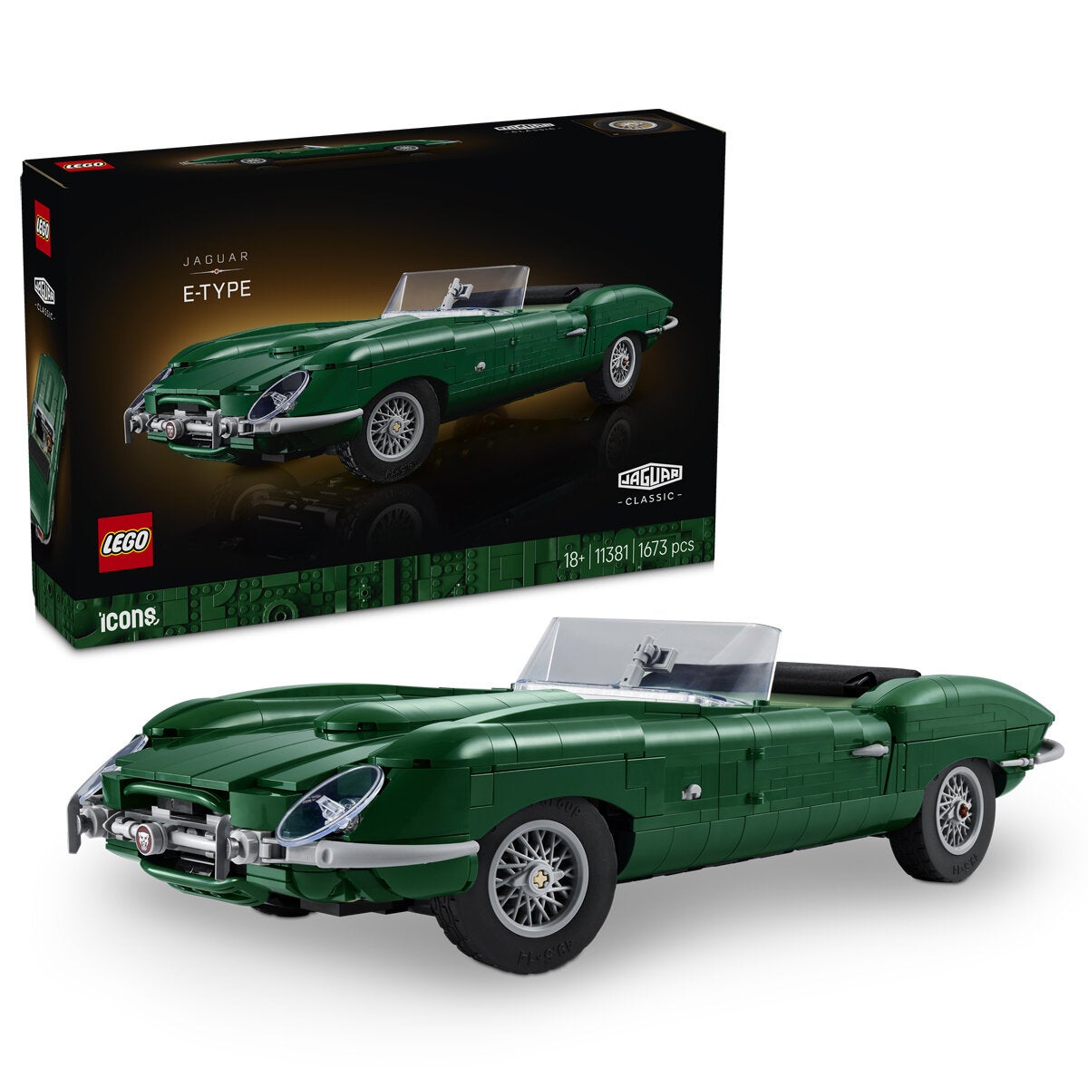LEGO Icons Jaguar E-Type Car 11381 LEGO Icons Jaguar E-Type Car 11381