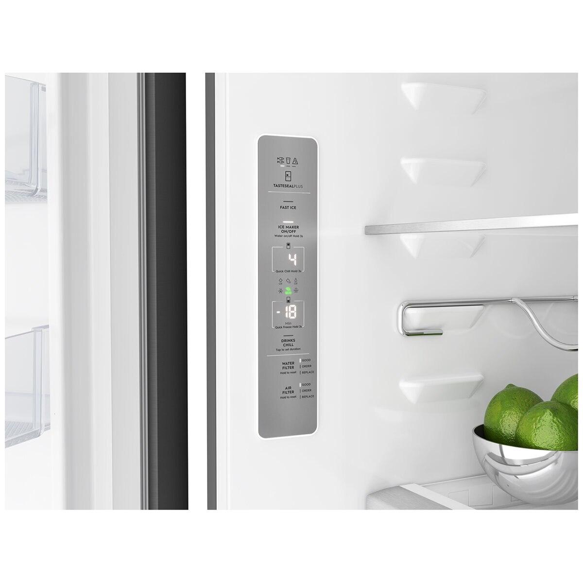 Electrolux 562L French Quad Door Fridge Matte Black EQE5657BA Electrolux 562L French Quad Door Fridge Matte Black EQE5657BA
