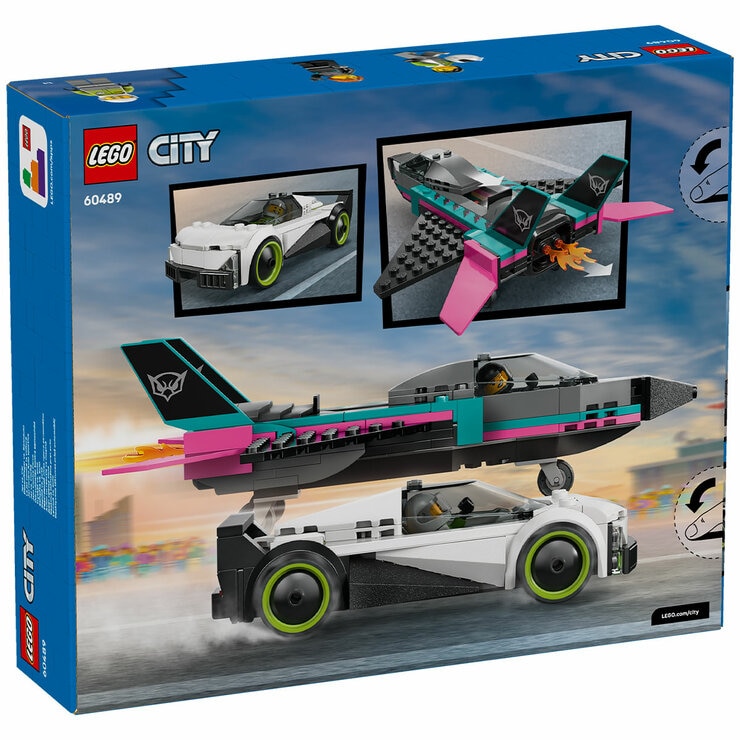 LEGO City Jet vs. Car 60489 LEGO City Jet vs. Car 60489