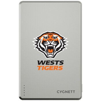 Cygnett NRL 5k Mag Power Bank - Wests Tigers CY5850PBCHE