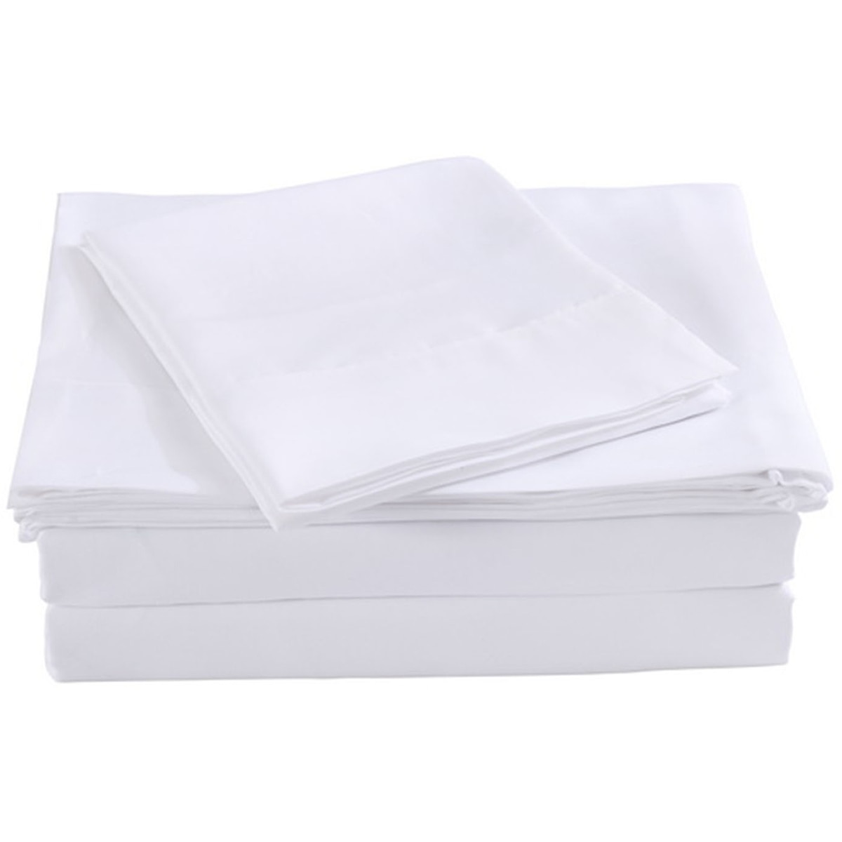 Royal Comfort Blended Bamboo Quilt Cover Set King White