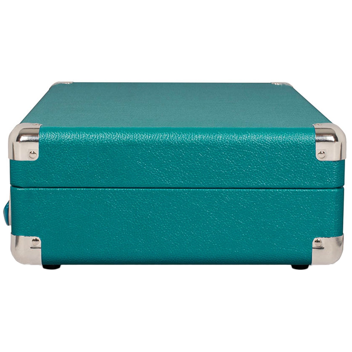 Crosley Cruiser Deluxe Portable Turntable - Teal + Free Record Storage Crate