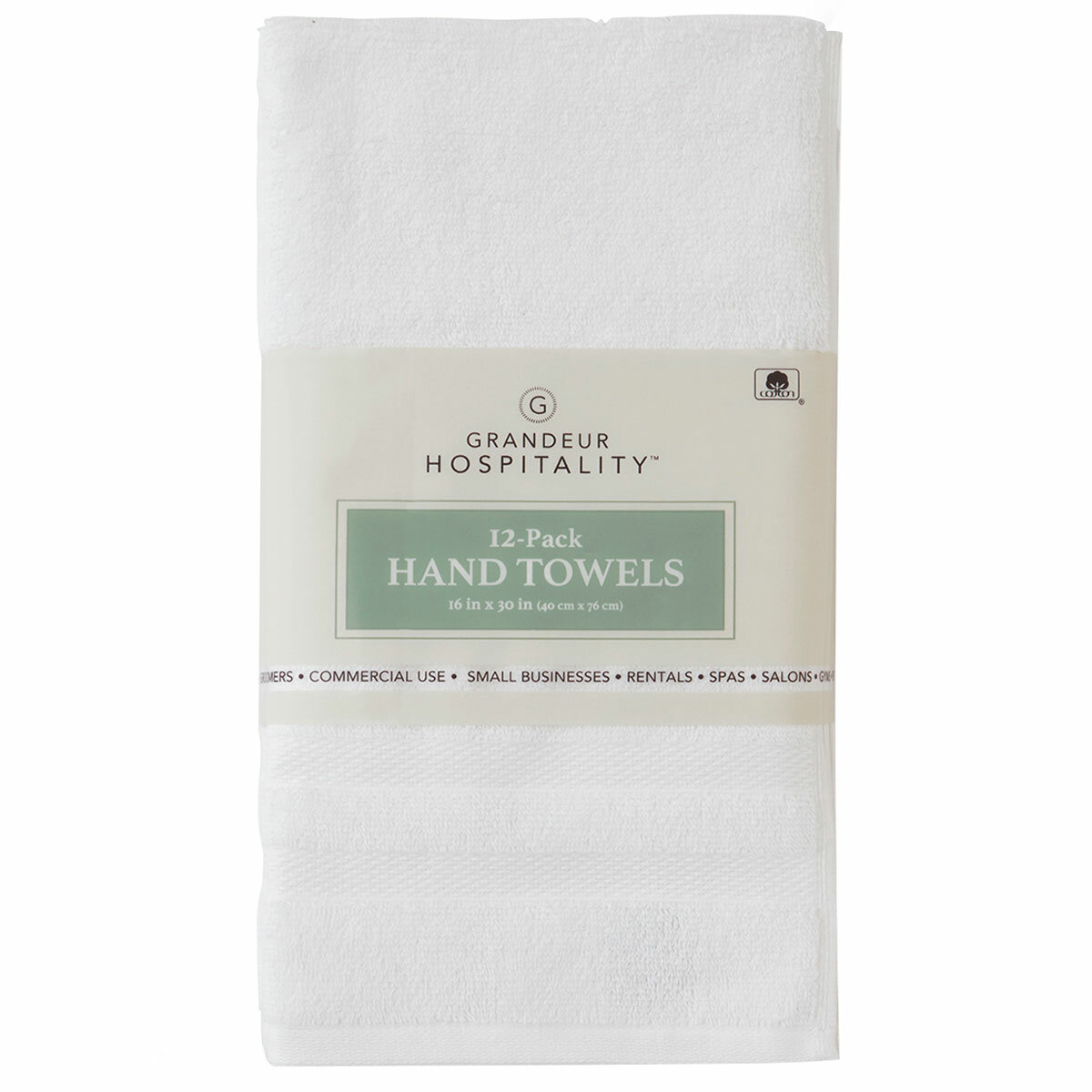 Grand Hospitality Hand Towel 12 Pack Grand Hospitality Hand Towel 12 Pack