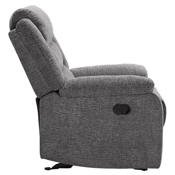Northridge Home Fabric Glider Recliner