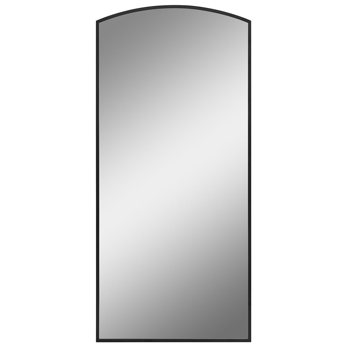 Life In Style Black Floor Mirror