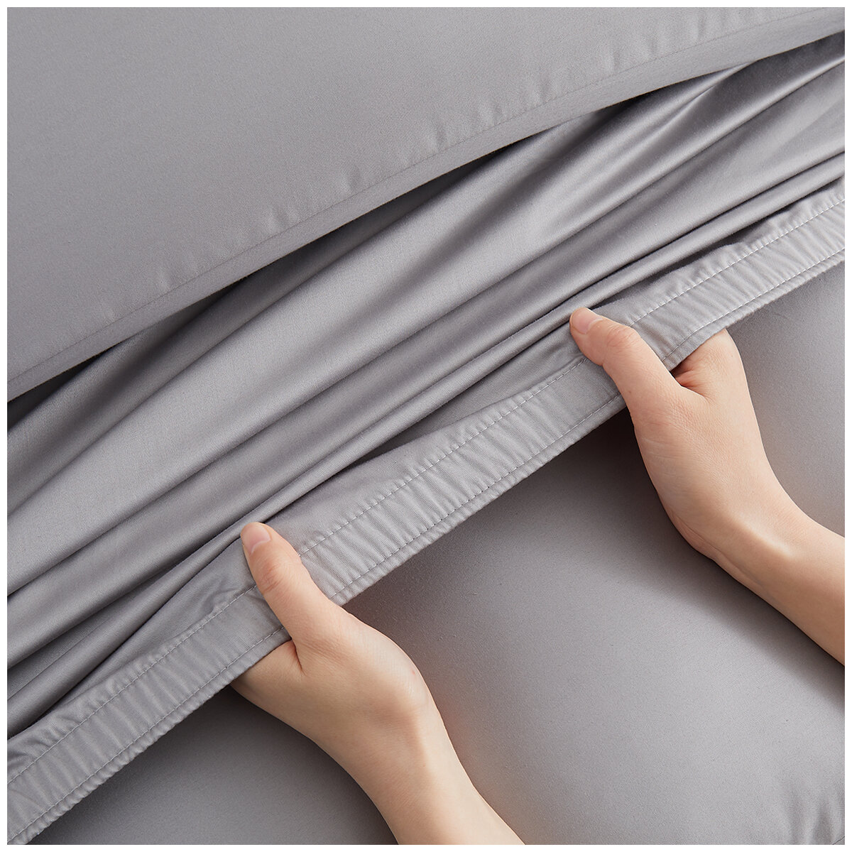 Kirkland Signature Sheet Set 6 Piece Queen Allon Grey