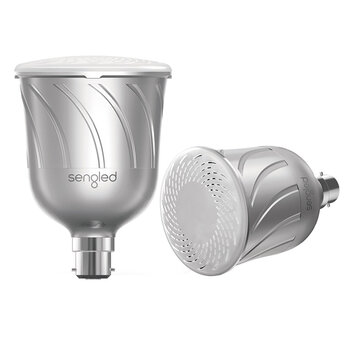 Sengled Pulse LED Bulb with Wireless Speaker Starter Kit B22 Silver (1X Master and 1 X Satellite) 8 Pack
