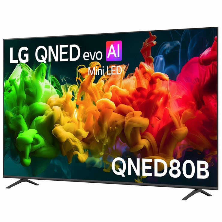 LG 85 inch QNED80B MINI LED 4K Smart TV 85QNED80BSA