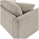 Thomasville Fabric Sectional With Storage Ottoman