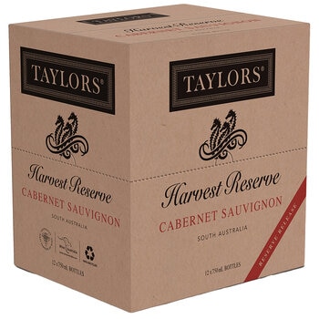 Taylors Harvest Reserve Cabernet Sauvignon 12 x 750ml