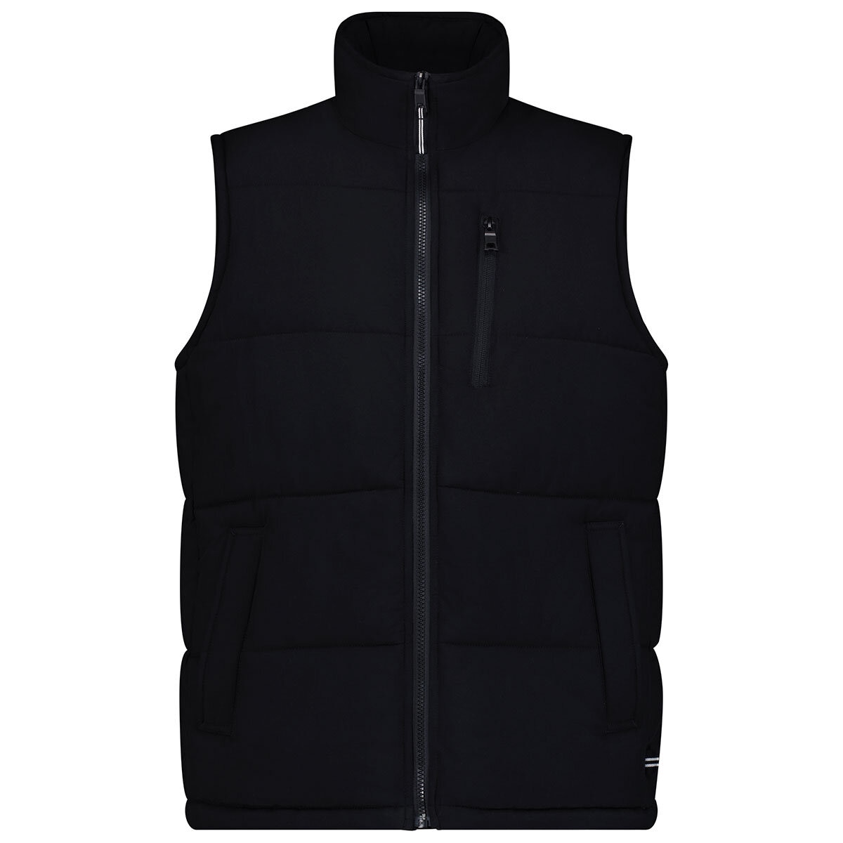 Nautica Mechanical Stretch Puffer Vest Black