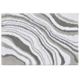 Riviera Marble Print Bathmat 40 x 60cm 2 Pack Grey