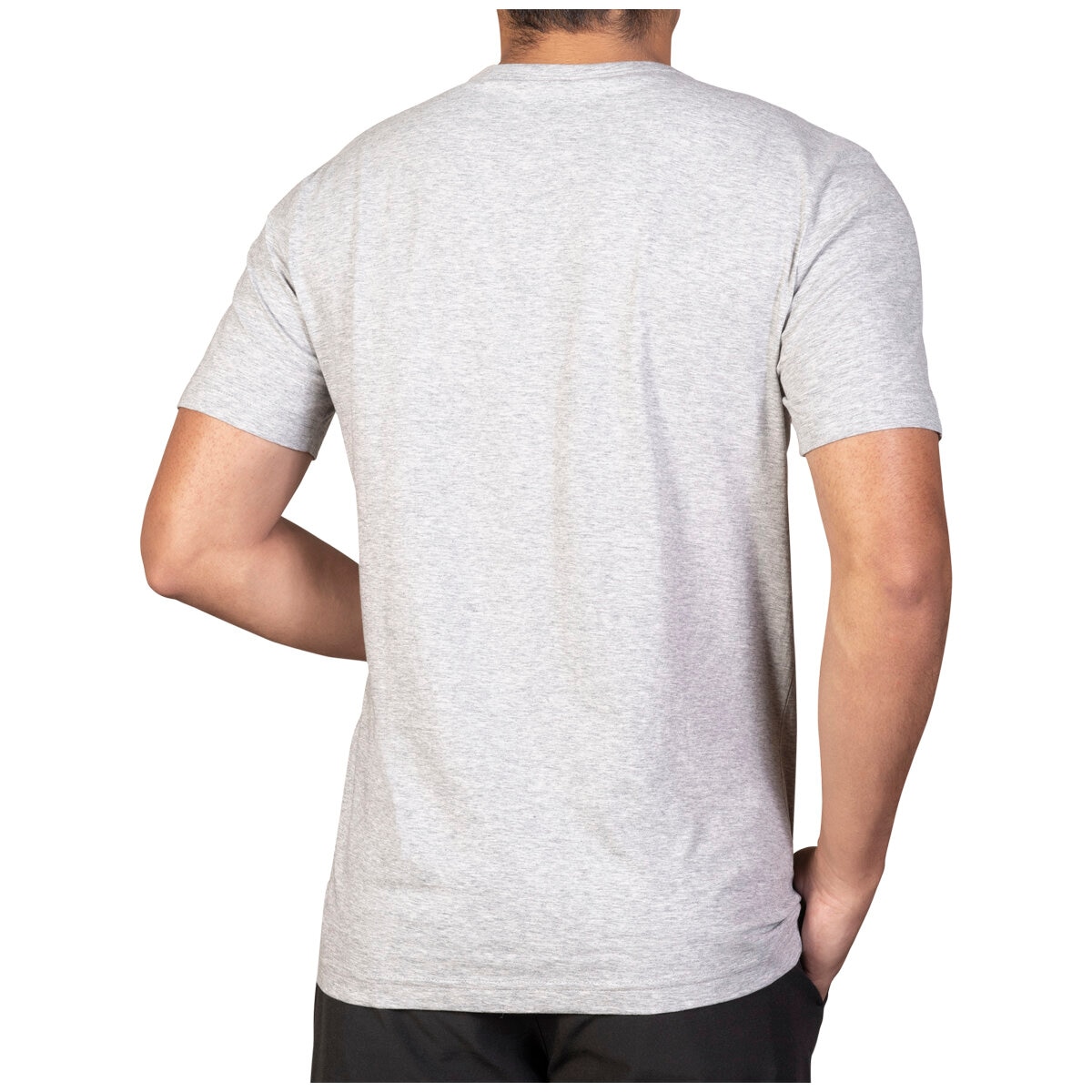 Hugo Boss Mens T-Shirt Open Grey
