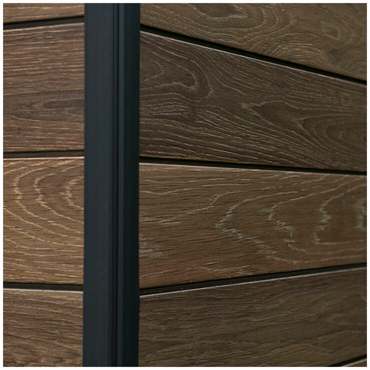 Keter Signature Pent Shed 2.8 x 2.2M - Walnut Look Keter Signature Pent Shed 2.8 x 2.2M - Walnut Look