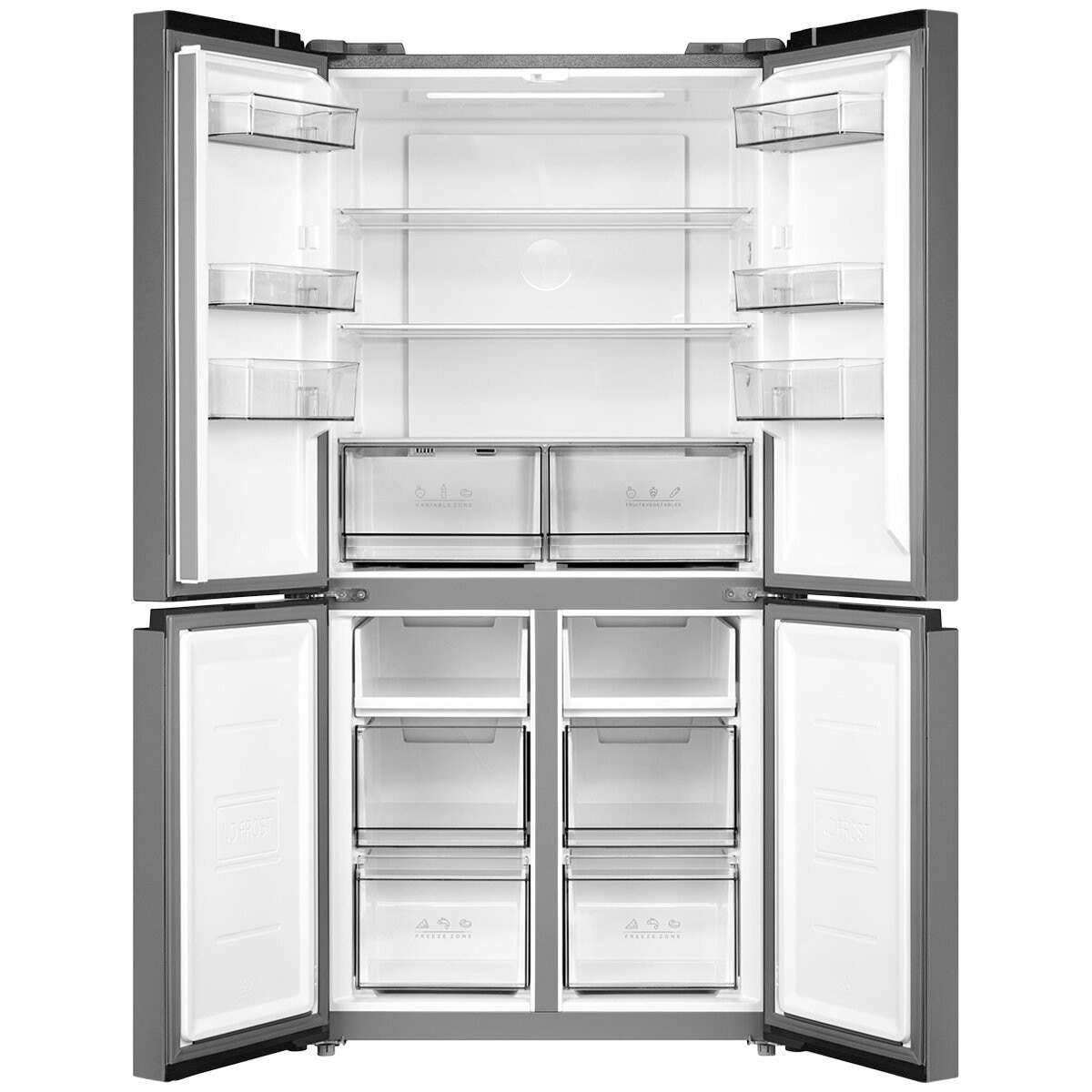 Euromaid 474L French Door Fridge EFD474S