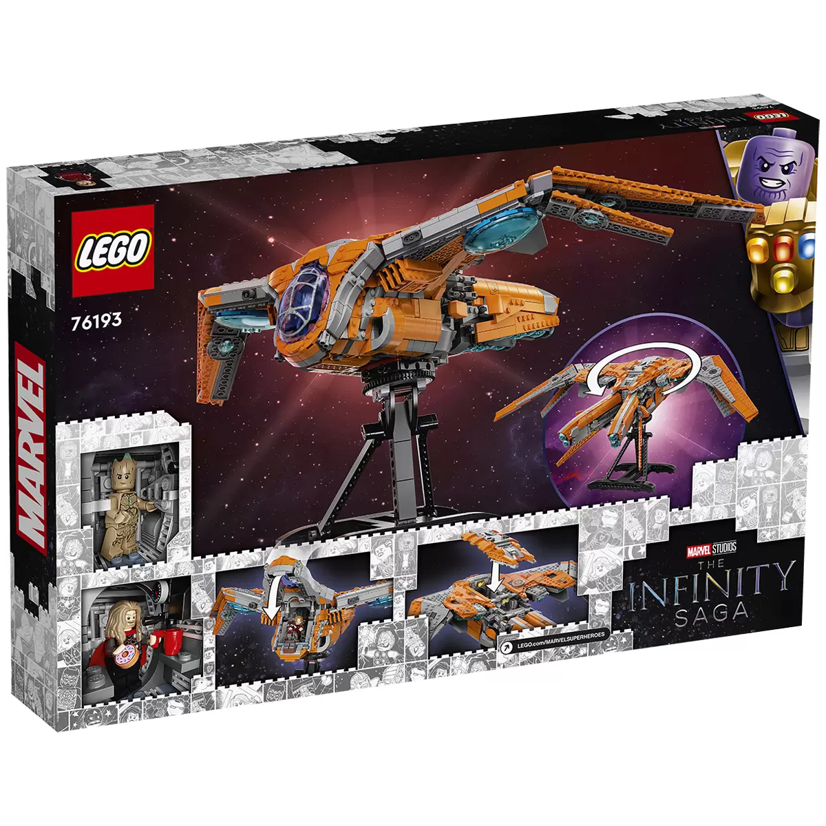 LEGO The Infinity Saga The Guardians’ Ship 76193