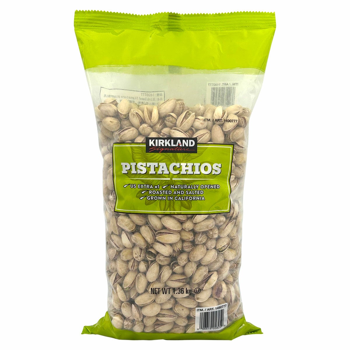 Kirkland Signature California Pistachios 1.36kg Kirkland Signature California Pistachios 1.36kg