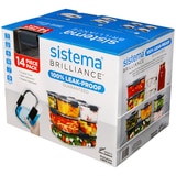 Sistema Brilliance 14pc Food Storage Set