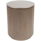 Cafe Lighting Nomad Round Side Table, Antique Gold
