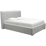 Moran Ora King Bedhead with Encasement and Slats Steel