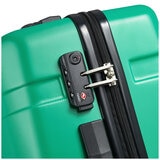Delsey Benetton 3 Piece Luggage Set Green