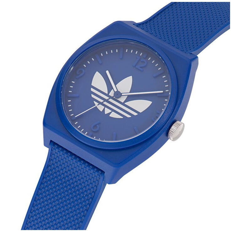 Adidas Originals Project Two Blue Dial Strap Unisex Watch AOST23049