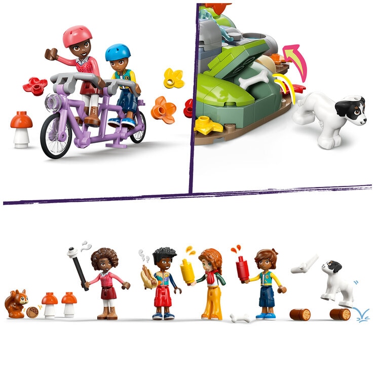 LEGO Friends Cozy Fall Forest Cabin Building Set 42705 LEGO Friends Cozy Fall Forest Cabin Building Set 42705
