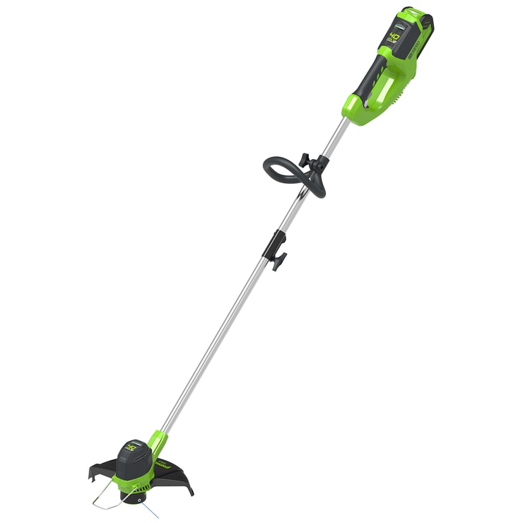 Greenworks 40v LiIon Cordless Garden String Trimmer 2101507Kit