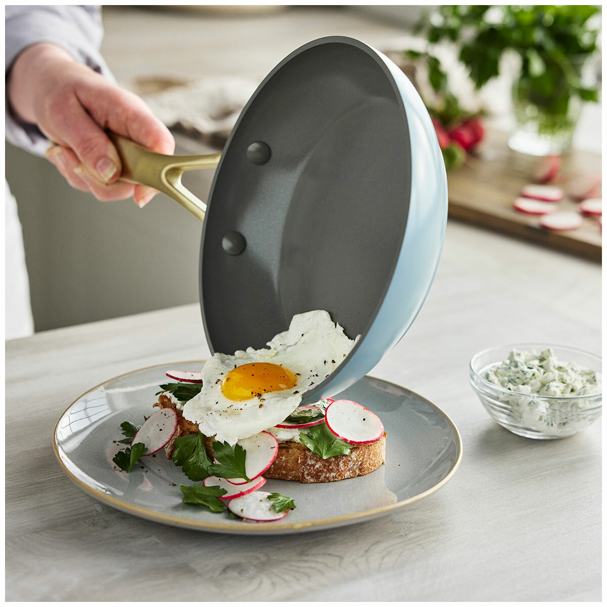 Greenpan Jewel Ceramic Cookware Set 7 Piece