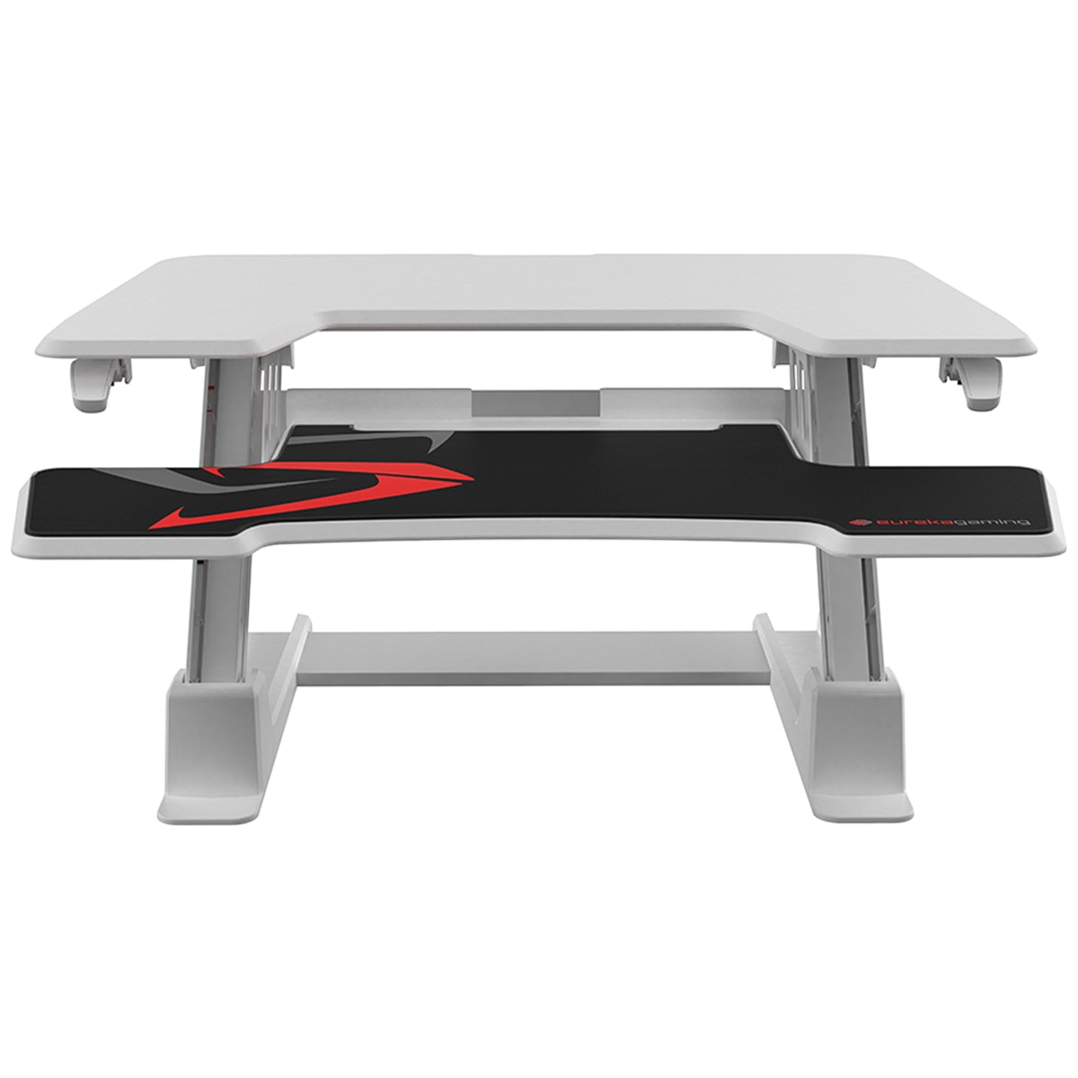 Eureka Ergonomic Height Adjustable Sit Stand Desk 36 Inch - White