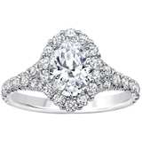 2.00ctw Oval Halo Bridal Ring