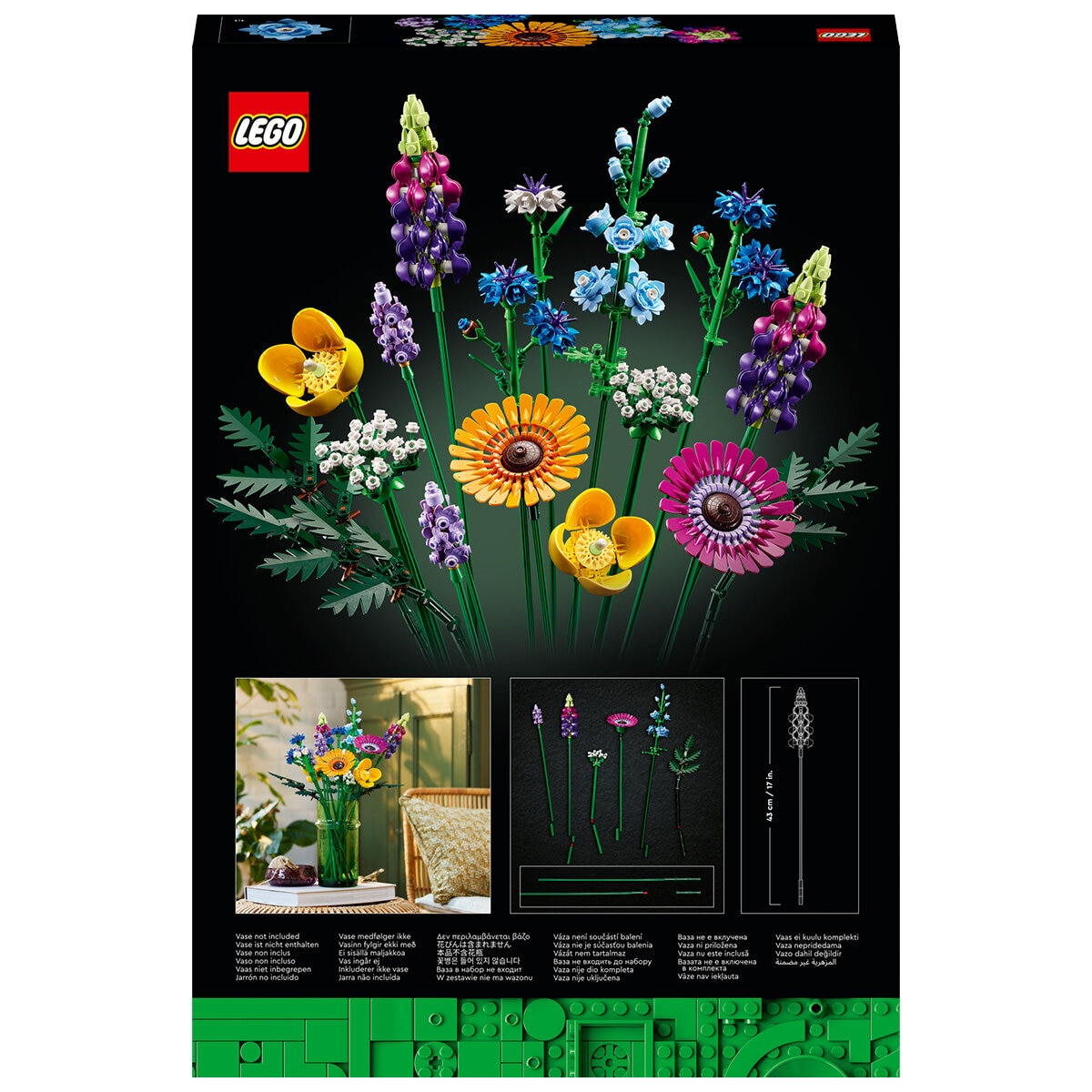 LEGO Icons Wildflower Bouquet 10313