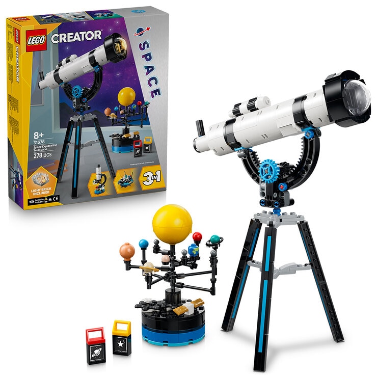 LEGO Creator 3 In 1 Space Exploration Telescope 31378