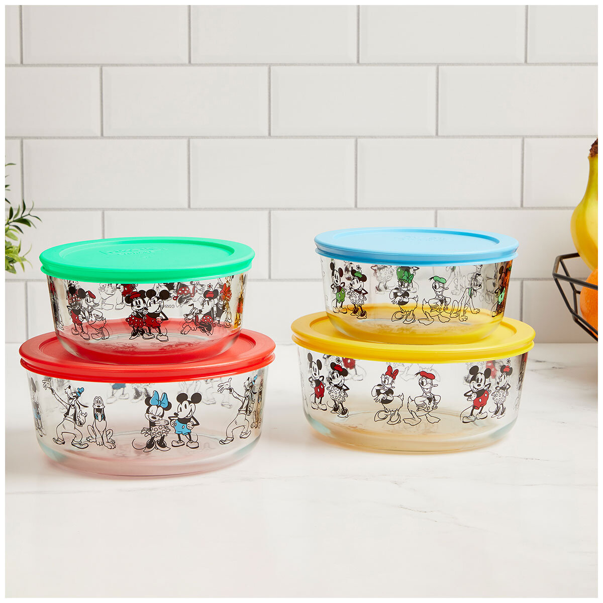 Mickey Mouse Pyrex Collection Makes Leftovers Magical - Decor 